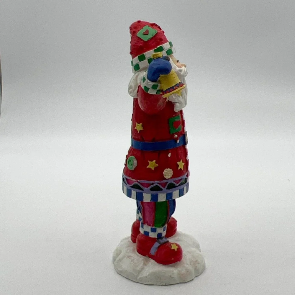 Vintage Folk Art‎ Santa Figurine 10